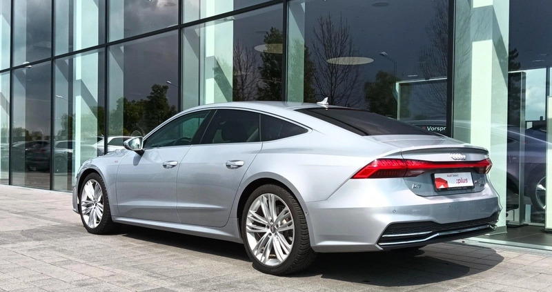 Audi A7 cena 194900 przebieg: 114600, rok produkcji 2019 z Poznań małe 667